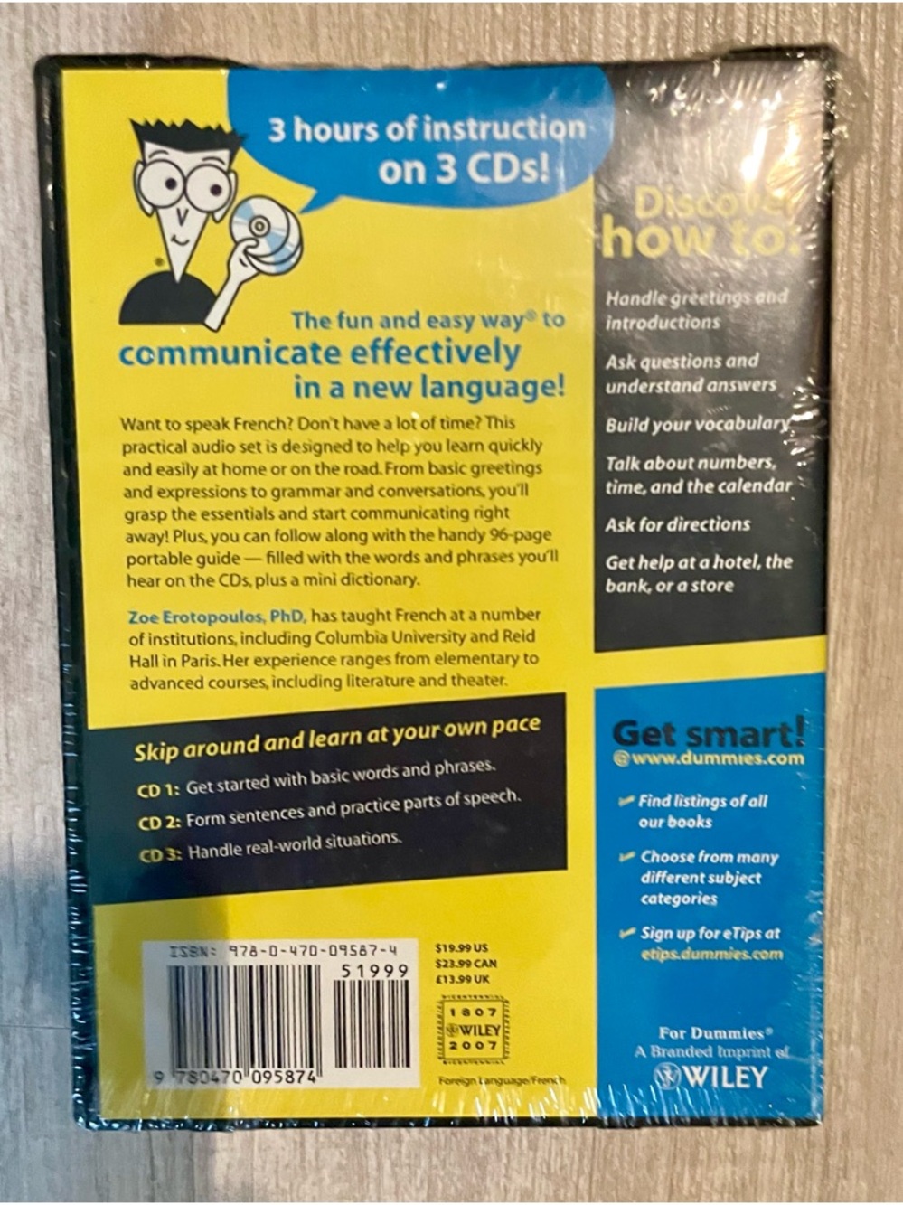 French for Dummies Audio Set (UNOPENED) - Picture 2 of 5